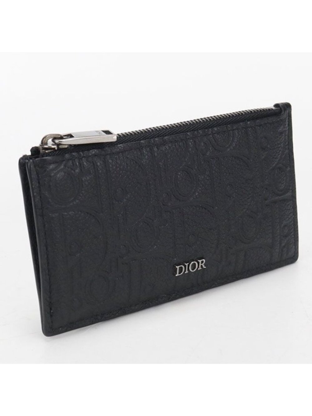 Dior Fragment Case Gravity Coin Purse Leather - Picture 1 of 6